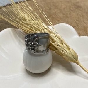 Stainless stainless spoon ring